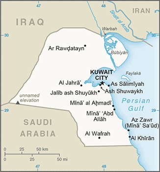 MAPBOOK Kuwait Map